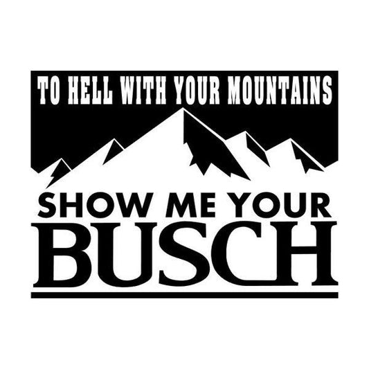 Busch Mountain Decal